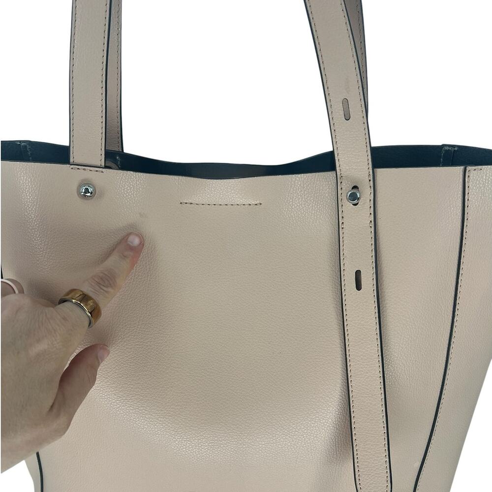 Rebecca Minkoff Stella North South Tote Blush Pink Leather - Picture 9 of 16